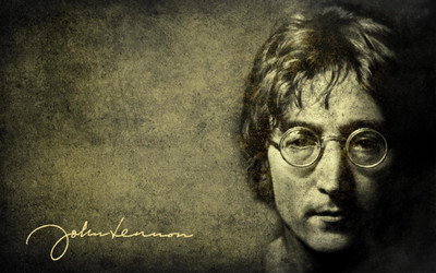 

John lennon (Beatles) ON HI QUALITY LARGE PRINT 36X24 INCHES Photographic Paper(36 inch X 24 inch, Rolled)