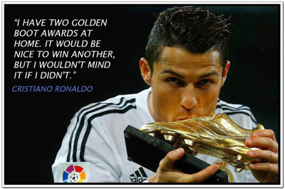 

Cristiano Ronaldo ON HI QUALITY LARGE PRINT 36X24 INCHES Photographic Paper(36 inch X 24 inch, Rolled)