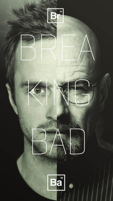 

breaking bad ON HI QUALITY LARGE PRINT 36X24 INCHES Photographic Paper(36 inch X 24 inch, Rolled)