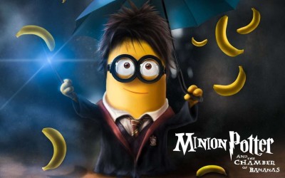 

Movie Crossover Harry Potter Minions ON FINE ART PAPER HD QUALITY WALLPAPER POSTER Fine Art Print(19 inch X 13 inch, Rolled)