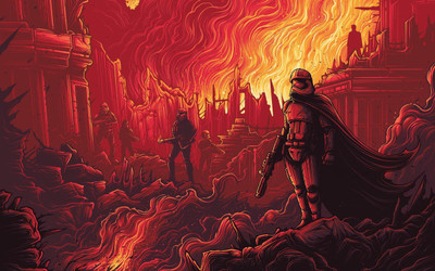 

Movie Star Wars Episode VII The Force Awakens Star Wars Stormtrooper Captain Phasma ON FINE ART PAPER HD QUALITY WALLPAPER POSTER Fine Art Print(19 inch X 13 inch, Rolled)