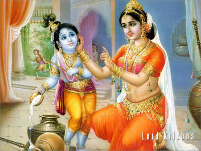 

MAKHAN CHOR KRISHNA ON FINE ART PAPER HD QUALITY WALLPAPER POSTER Fine Art Print(19 inch X 13 inch, Rolled)