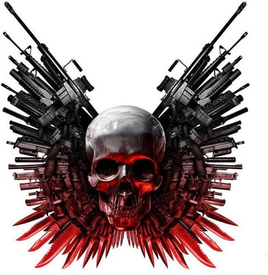 

Akhuratha Poster Movie The Expendables Flower ON HI QUALITY LARGE PRINT 36X24 INCHES Photographic Paper(36 inch X 24 inch, Rolled)