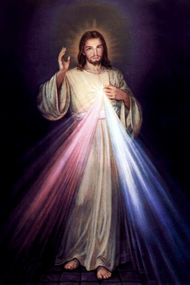 

Divine Jesus Blessings ON HI QUALITY LARGE PRINT 36X24 INCHES Photographic Paper(36 inch X 24 inch, Rolled)