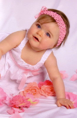 

baby girl ON FINE ART PAPER HD QUALITY WALLPAPER POSTER Fine Art Print(19 inch X 13 inch, Rolled)