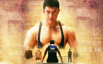 

Aamir Khan Dangal 2017 poster ON FINE ART PAPER ON 24X36 LARGE POSTER Photographic Paper(36 inch X 24 inch, Rolled)