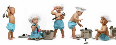

baby boy & girl musician ON FINE ART PAPER HD QUALITY WALLPAPER POSTER Fine Art Print(19 inch X 13 inch, Rolled)