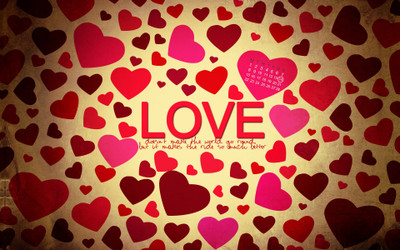 

Countless Love Hearts LOVE ON FINE ART PAPER HD QUALITY WALLPAPER POSTER Fine Art Print(19 inch X 13 inch, Rolled)