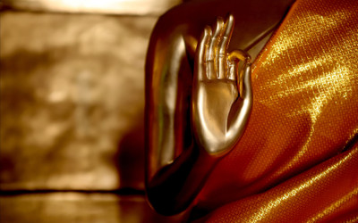 

The Golden Light Of The Gautama Buddha ON HI QUALITY LARGE PRINT 36X24 INCHES Photographic Paper(36 inch X 24 inch, Rolled)