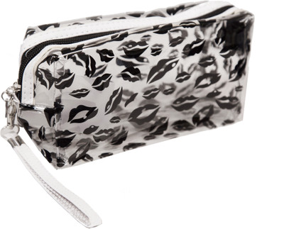 

S-MAX Girls Women Stylish Pouch(Black)