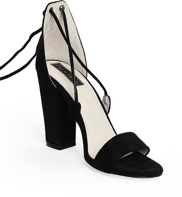 

Flat n Heels Women Black Heels