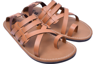 Stylos Men Black Sandals