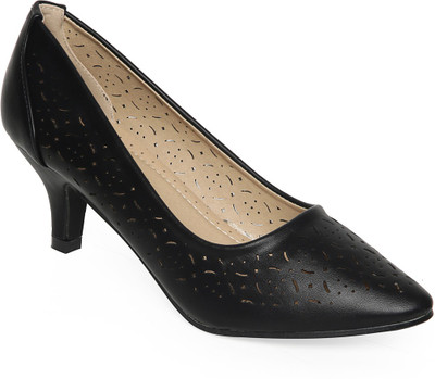 

Flat n Heels Women Black Heels