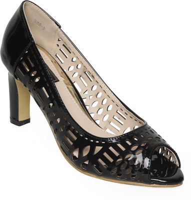 

Flat n Heels Women Black Heels