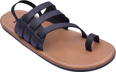 

Stylos Men Black Sandals