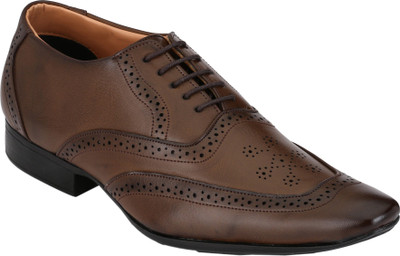 

Real Blue Lace Up For Men(Brown, Beige