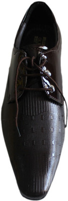 

SK TRADERS Office Wear Lace Up For Men(Brown