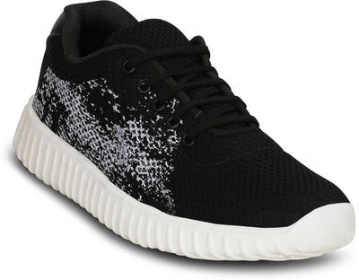 

Kielz Black-Lace Up-Men-Sneakers Canvas Shoes For Men(Black