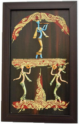 

HANDICRAFT BOX NA Decorative Showpiece - 1 cm(Terracotta, Multicolor)