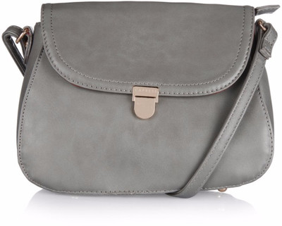 

Caprese Women Casual Grey Leatherette Sling Bag