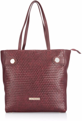 

Caprese Women Casual Maroon Leatherette Sling Bag