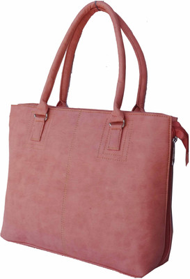 

ALIVE Women Casual Orange Leatherette Shoulder Bag