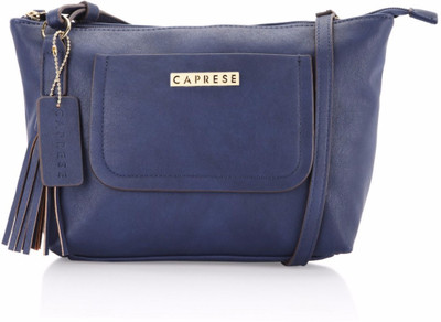 

Caprese Women Casual Blue Leatherette Sling Bag