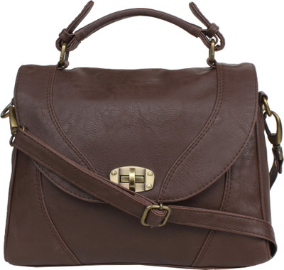 

Bagsy Malone Women Casual Brown PU Sling Bag
