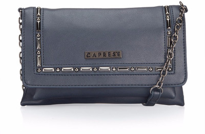 

Caprese Women Evening/Party Blue Leatherette Sling Bag