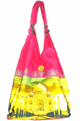 

srp bags Girls Casual Pink Cotton Hobo