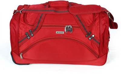 JOURNEY9 Small Travel Bag Polyester 46 cm Red Softsided Travel Duffle Small Travel Bag(Red)