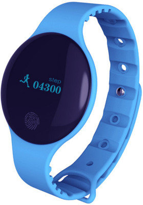 

Smiledrive Activity Tracker Smart Band(SplashProof Pedometer, Remote Selfie Clicker, Message Alert) Smartwatch(Blue Strap M)