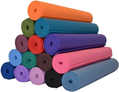 

HAWKISH 4 MM YOGA MAT (COLOR MAY VARY) Multicolor 4 mm Yoga Mat