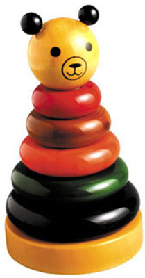 

Funwood Games Funwood Games Cat Stacking Ring Wooden Learning Toy Set …(Multicolor)