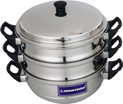 

TENNYSON STEAMER PLAIN MEDIUM 3 TIER Stainless Steel Steamer(7.2 L)