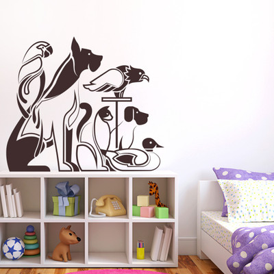 

Orange and Orchid  PVC Vinyl Sticker(Pack of 1, Multicolor