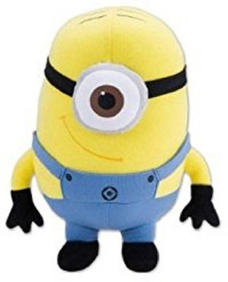 

Un Branded Despicable Me Minion Soft Toy 3D Eye Stewart - 18 cm(Yellow)