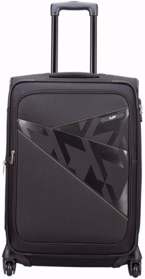 

Skybags Footloose Wellington 4W Strolly 66 Blk Medium Briefcase - For Men & Women(Black)
