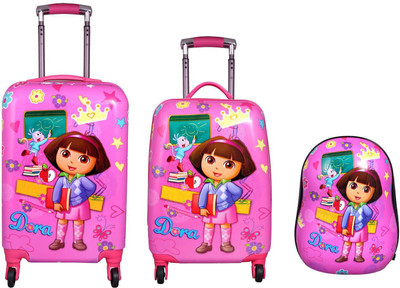 

Black Cat Trolly Bag Expandable Cabin Luggage -  inch(Multicolor