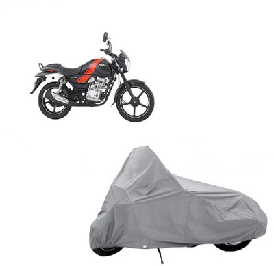 

AUTO AGE Two Wheeler Cover for Bajaj(Silver)