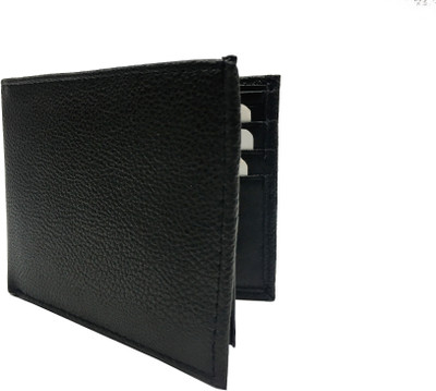 

CIMONI Men Black Genuine Leather Wallet(6 Card Slots)