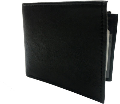 

CIMONI Men Black Genuine Leather Wallet(6 Card Slots)