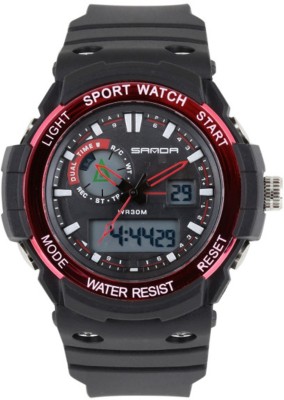 Sanda S735BKRD Watch  - For Men   Watches  (Sanda)