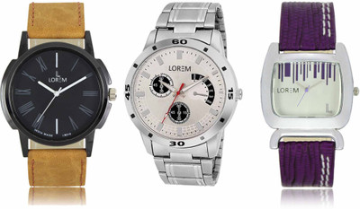View LOREM LR19-101-207 Watch  - For Men & Women Wrist Watches Price Online(LOREM)