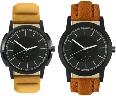 GURUKRUPA ENTERPRISE Men Foxter FX-M-414-417 Attractive Dial Color And Designer Leather Strap Watch - For Men Watch  - For Men   Watches  (GURUKRUPA ENTERPRISE)