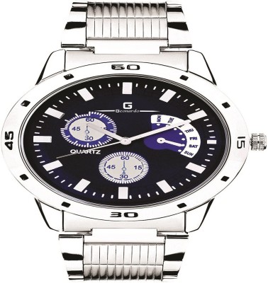 GEONARDO GDM62 Blue Dial Chain Watch  - For Men   Watches  (Geonardo)
