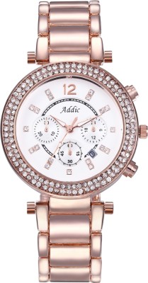 Addic Hues of Ruby Rose Gold Watch  - For Women   Watches  (Addic)