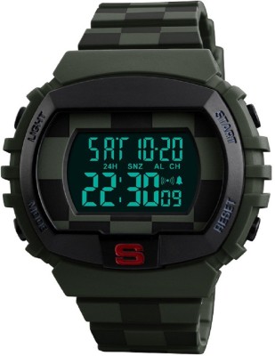 Skmei Special Military Design Green Waterproof Sports Watches for Men and Boys, Green Watch  - For Boys   Watches  (Skmei)