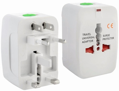 INY Universal Wordwide Adaptor Worldwide Adaptor(White)