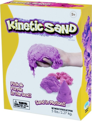 

Waba Fun Wabafun Colored Kinetic Sand 5lb Pink, Purple